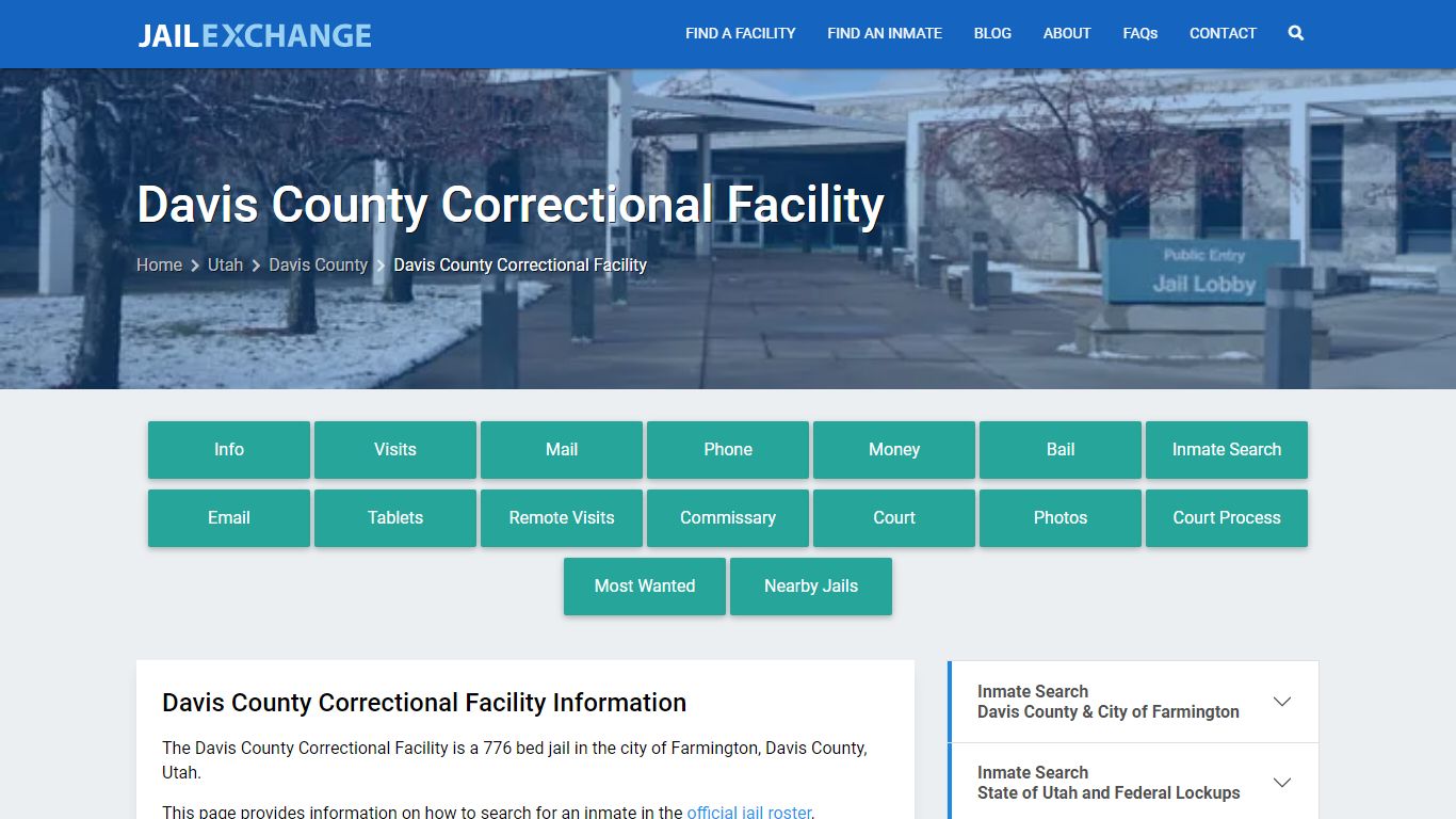 Davis County Correctional Facility - Jail Exchange